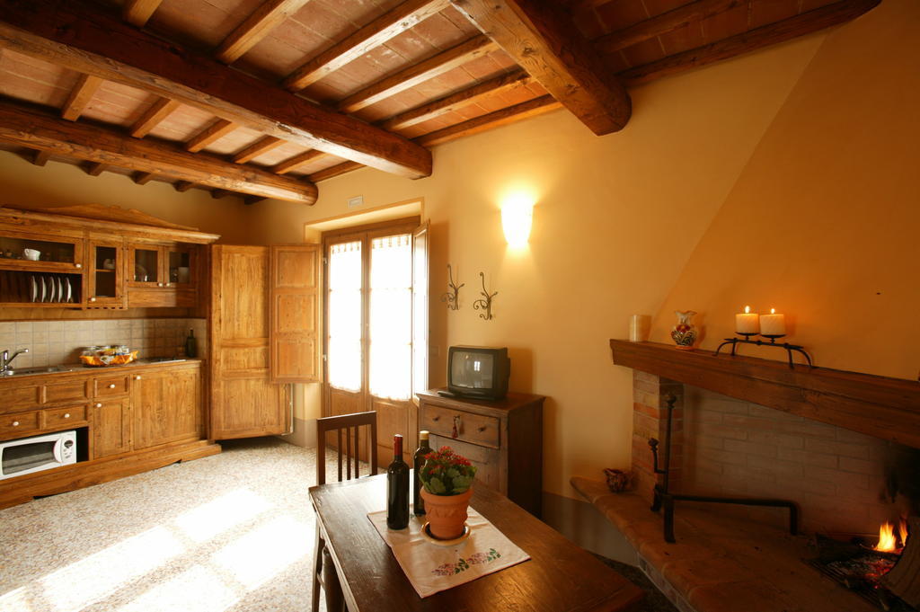 Agriturismo Podere San Gregorio Pienza Zimmer foto