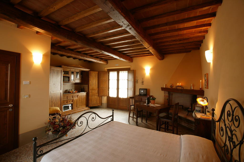Agriturismo Podere San Gregorio Pienza Zimmer foto