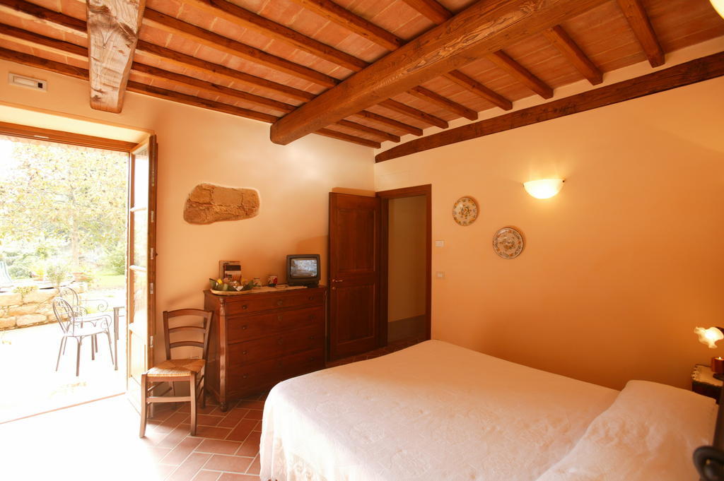 Agriturismo Podere San Gregorio Pienza Zimmer foto